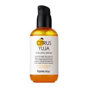 Farmstay Citrus Yuja Vitalizing Serum - Helyreállító Arcszérum 100ml Utolsó esély