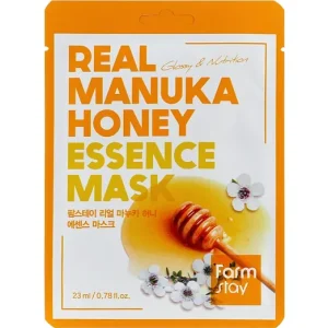 Nézd meg most FarmStay Real Manuka Honey Essence Mask - Tápláló Fátyolmaszk 1db/23ml