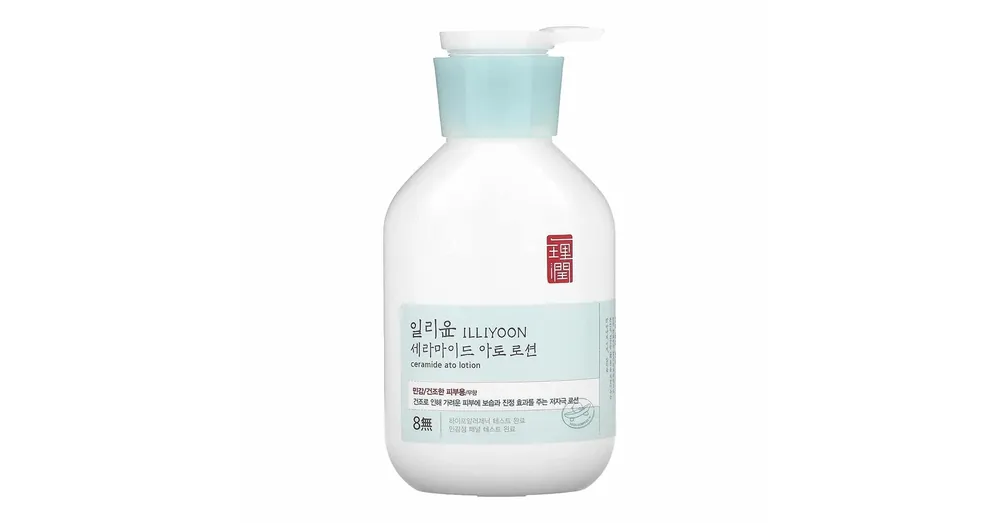 ILLIYOON Ceramide Ato Lotion - Ceramidos arc- és Testápoló 350ml Azonnali szállítás