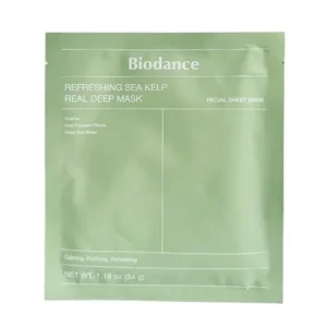 Biodance Refreshing Sea Kelp Real Deep Mask - Bőrnyugtató Hidrogél Maszk 1db/34g Végkiárusítás