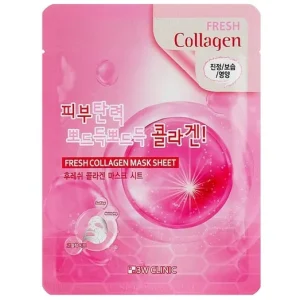 3W Clinic Fresh Collagen Mask Sheet – Hidratáló Arcmaszk 23ml/1db Kiárusítás