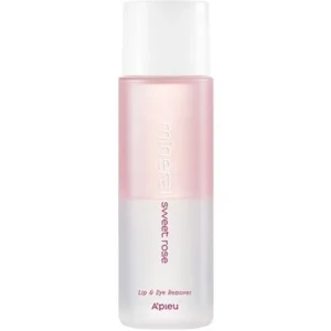 Olcsó A‘PIEU Mineral Lip and Eye Make-up Remover Eau-marine ( Sweet Rose) – Ásványi Szem- És Ajaksmink Eltávolító 100ml