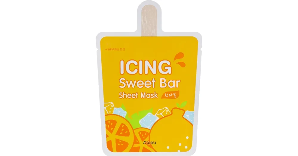 A‘PIEU Icing Sweet Bar Hanrabong – Bőrvilágosító Arcmaszk 1db/21g Kiárusítás