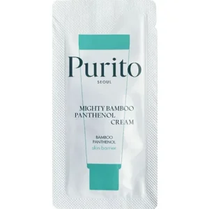 Árengedmény Purito Seoul Mighty Bamboo Panthenol Cream (SAMPLE) – Nyugtató Krém Pantenollal 1ml (termékminta)