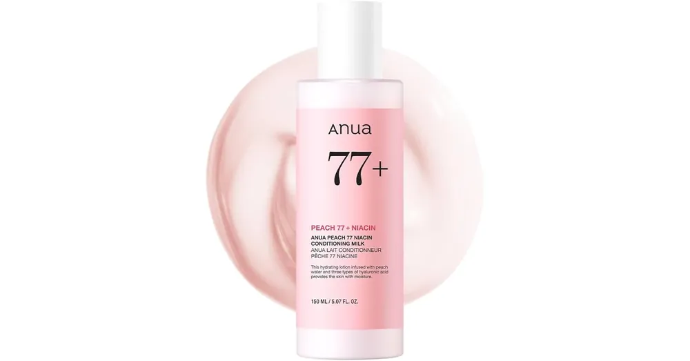 Anua Peach 77% Niacin Conditioning Milk - Erősítő Arctej 77% Barackkivonattal 150ml Azonnal elérhető
