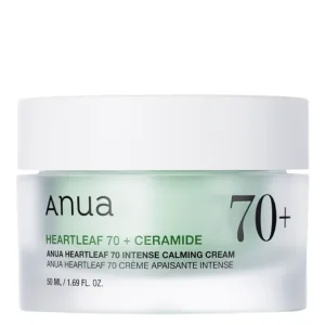 Anua Heartleaf 70+ Intense Calming Cream - Intenzív Nyugtató Krém 50ml Legkelendőbb