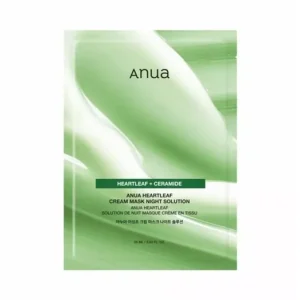 Anua Heartleaf Cream Mask Night Solution - Nyugtató Szövetmaszk 1db/25ml Különleges ajánlat