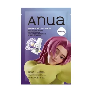 Anua K-Pop Demon Hunters Retinol Niacin Night Care Mask – Éjszakai Fátyolmaszk 1db/24ml Azonnali szállítás