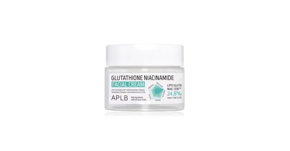 Olcsóbb APLB Glutathione Niacinamide Facial Cream – Bőrfehérítő Arckrém Niacinamiddal 55ml