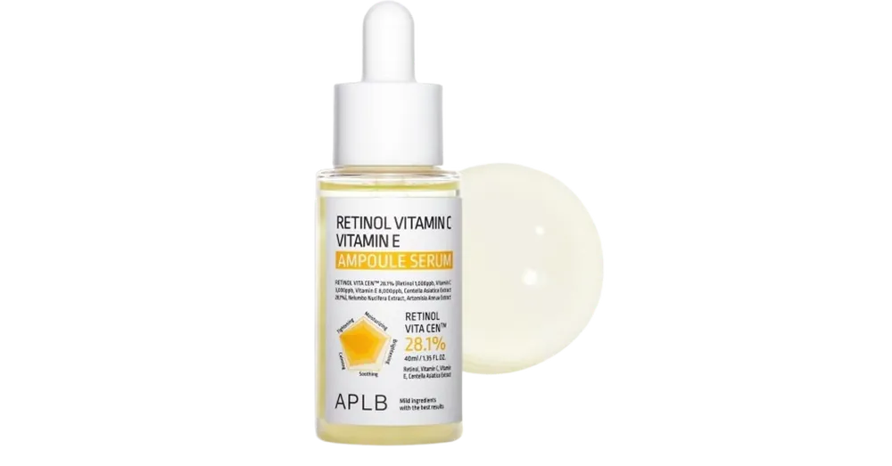 APLB Retinol Vitamin C Vitamin E Ampoule Serum – Retinolos, C- és E-vitaminos Arcszérum 40ml Outlet