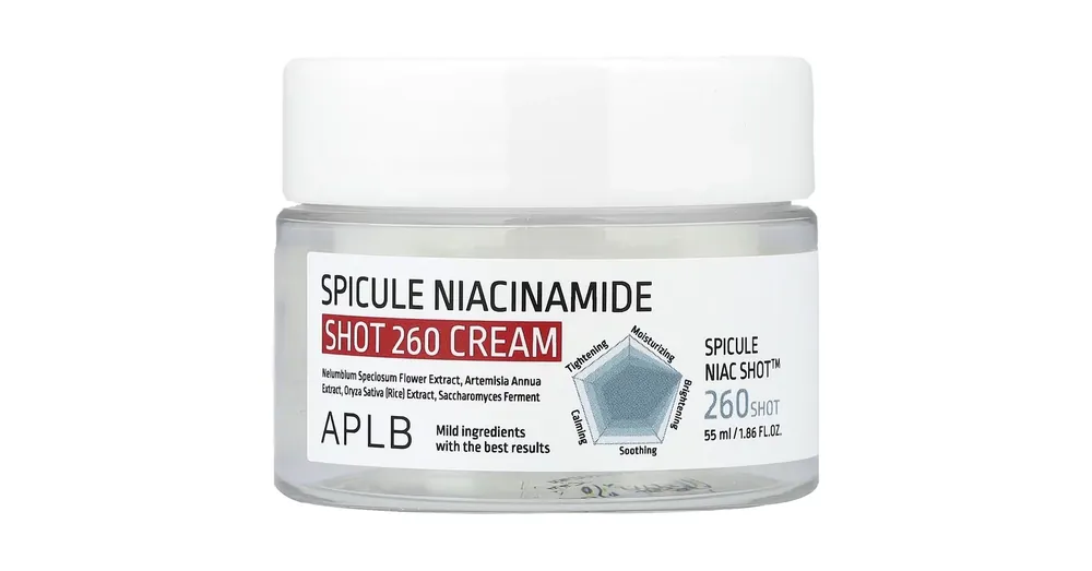 APLB Spicule Niacinamide Shot 260 Cream - Krém Spikulákkal 55ml Legnépszerűbb