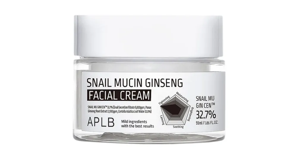 APLB Snail Mucin Ginseng Facial Cream - Anti-Age Krém 55ml Ajánlat