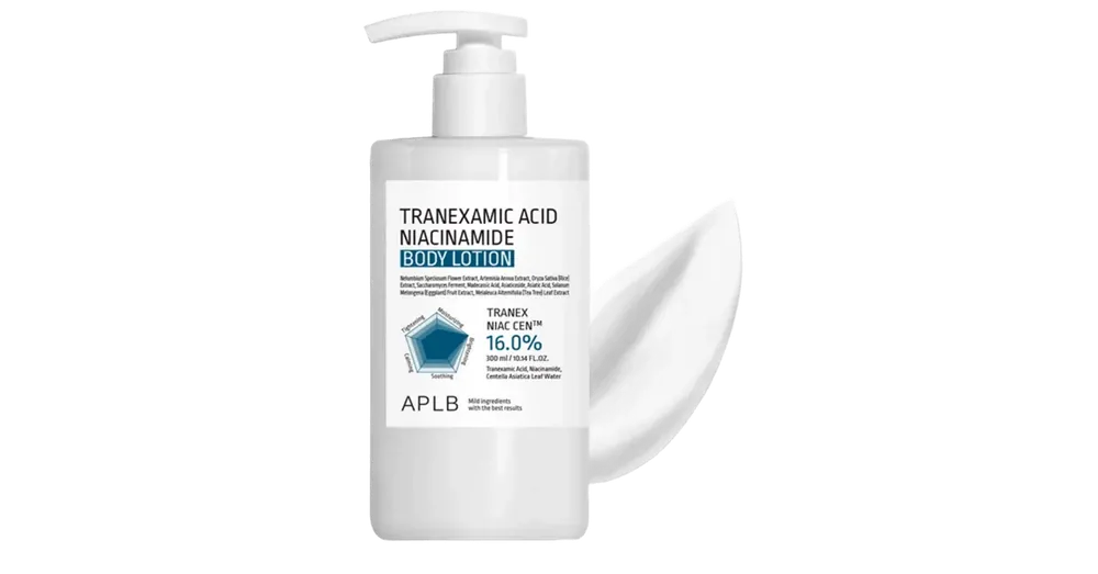 Azonnali szállítás APLB Tranexamic Acid Niacinamide Body Lotion – Hidratáló Testápoló 300ml