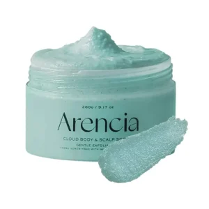 Arencia Fresh Cloud Body & Scalp Scrub - Mint & Lily - Testradír És Fejbőrradír 260g Különleges ajánlat