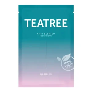 Barulab The Clean Vegan Teatree Mask - Faggyúszabályozó Maszk Teafaolajjal 1db/23g Ajánlat