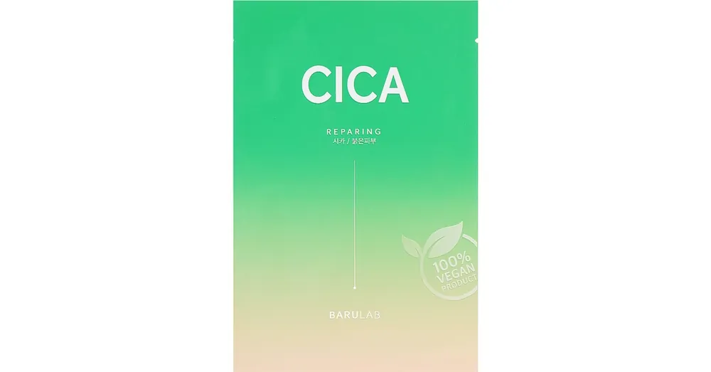 Ne maradj le Barulab The Clean Vegan Cica Mask - Nyugtató Szövetmaszk Centellával 1db/23g