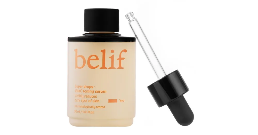 Utolsó esély Belif Super Drops VitaC Toning Serum - Világosító Arcszérum 30ml