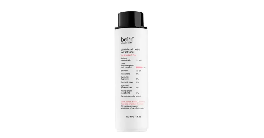 Belif Witch Hazel Herbal Extract Toner - Hidratáló Tonik 200ml Expressz szállítás