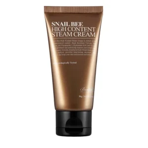 Árcsökkenés Benton Snail Bee High Content Steam Cream - Arckrém Csiganyálkával és Méhméreggel 50ml