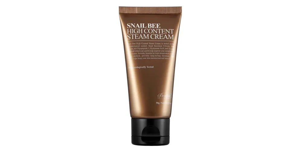 Árcsökkenés Benton Snail Bee High Content Steam Cream - Arckrém Csiganyálkával és Méhméreggel 50ml