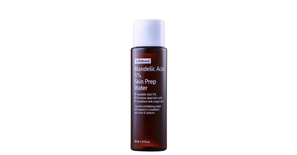 By Wishtrend Mandelic Acid 5% Skin Prep Water MINI - Mandulasavas Hámlasztó Tonik MINI 30ml Vásárlói kedvenc