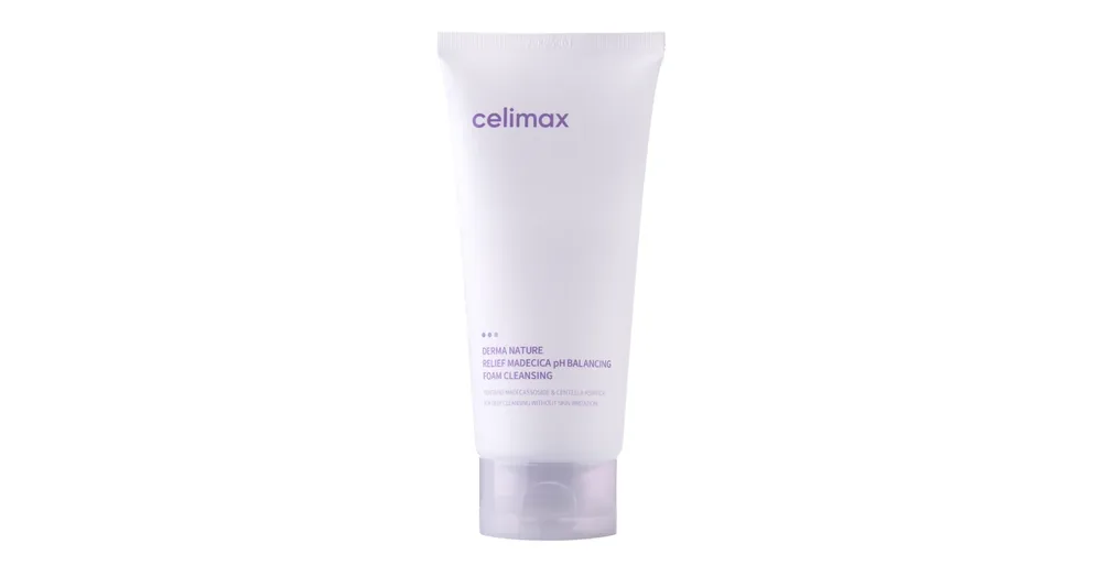 Szezonális akció Celimax Derma Nature Relief Madecica pH Balancing Foam Cleansing - Arctisztító Hab 150ml
