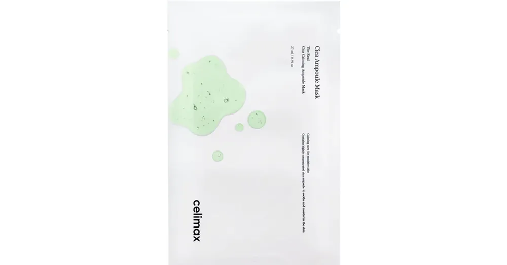 Biztonságos fizetés Celimax The Real Cica Calming Ampoule Mask – Nyugtató Arcmaszk Centellával 1db/27ml