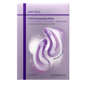 Legkelendőbb Centellian24 360º Shot PDRN Glowing Eye Patch – Szem Alatti Tapasz Rugalmasságért és Ragyogásért 6db/37g