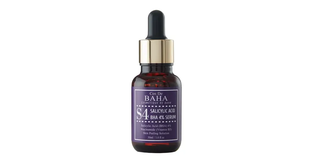 Legjobb ár Cos De BAHA BHA Salicylic Acid 4% Exfoliant Serum - Szalicilsav Szérum Problémás Bőrre 30ml
