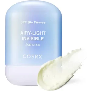 Cosrx Airy-Light Invisible Sun Stick SPF50+ PA++++ – Napvédő Stift 19g Kedvezményes ár