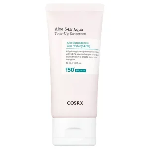 Cosrx Aloe 54.2 Aqua Tone-Up Sunscreen SPF50+/PA++++ – Napvédő Krém 50ml Olcsóbb