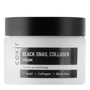 COXIR Black Snail Collagen Cream - Kollagén Arckrém 50ml Legjobb ár