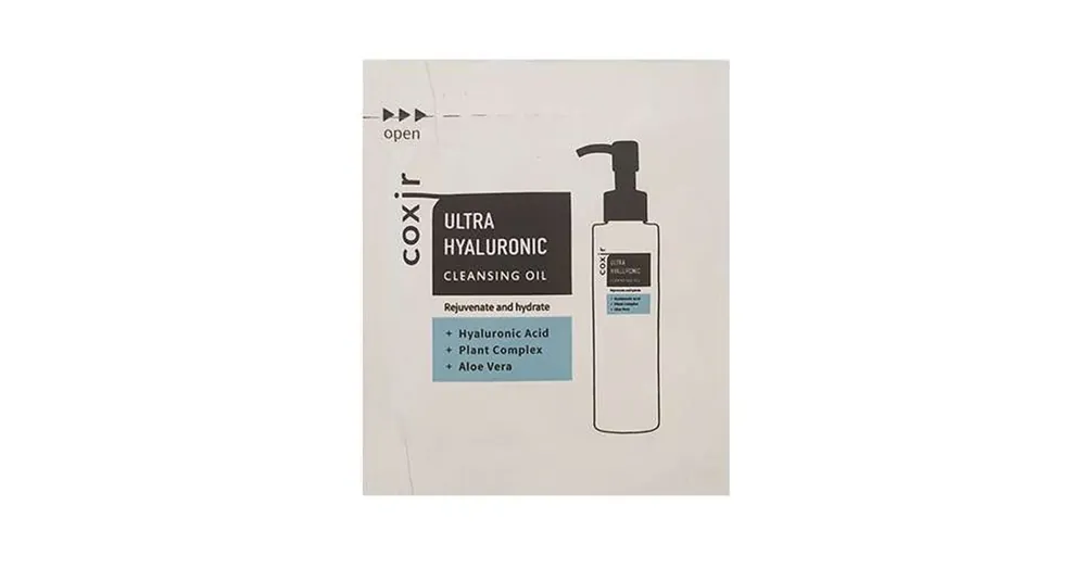 Biztonságos vásárlás Coxir Ultra Hyaluronic Cleansing Oil (Sample) - Sminklemosó Olaj 2ml (Sample)