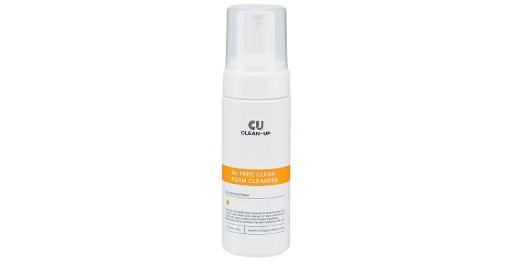 Outlet CUSKIN Clean-Up AV Free Purifying Foam Cleanser – Tisztító Hab Érzékeny Problémás Bőrre 180ml