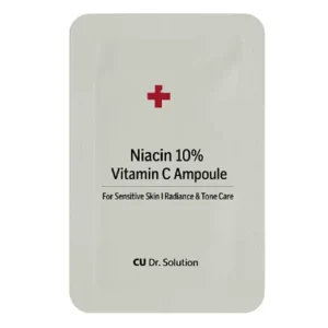 Azonnali szállítás CUSKIN Dr. Solution Niacin 10% Vitamin C Ampoule (sample) – Világosító Ampulla 10% Niacinamiddal És C-Vitaminral 1,5ml (sample)