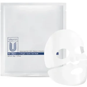 CUSKIN Vitamin U Collagen Hydro Gel Mask – Ragyogást Fokozó Hidrogél Arcmaszk 1db/34g Gyors szállítás