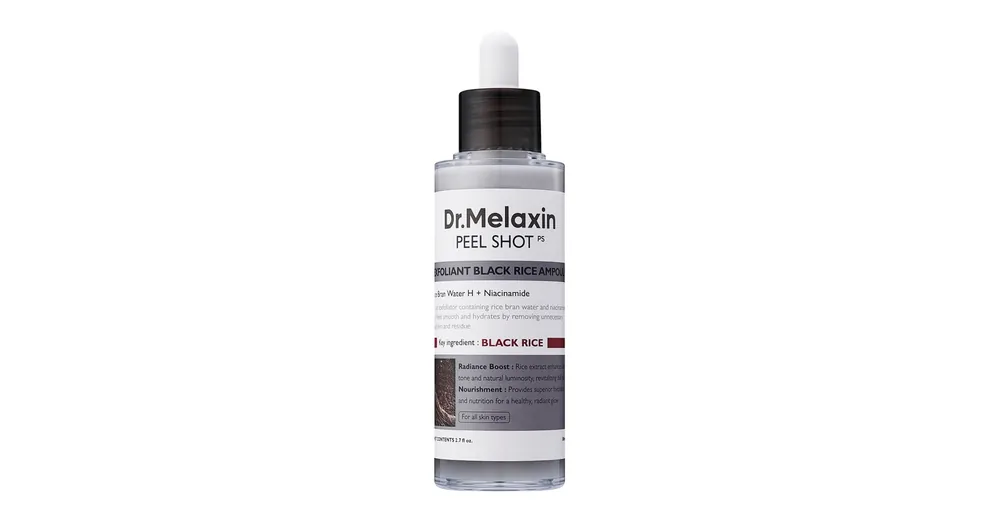 Szuper akció Dr. Melaxin Peel Shot Exfoliating Black Rice Ampoule - Hámlasztó Fekete Rizs Ampulla 80ml