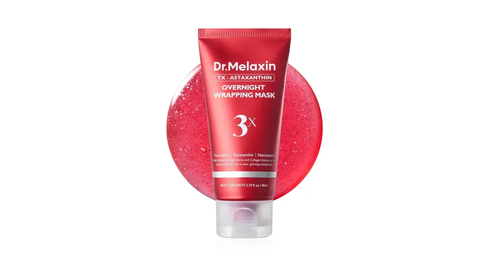 Dr. Melaxin TX-Astaxanthin Overnight Wrapping Mask – Bőrvilágosító Éjszakai Lehúzható Maszk 80ml Rendeld meg most