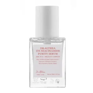 Dr. Althea 15% Niacinamide Purity Serum - Szébum-szabályozó Szérum Niacinamiddal 30ml Biztonságos fizetés