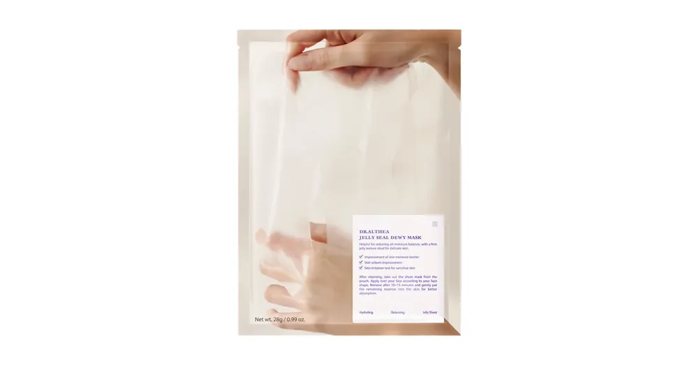 Árcsökkenés Dr. Althea Jelly Seal Dewy Mask – Tápláló Lapmaszk 1db/28g
