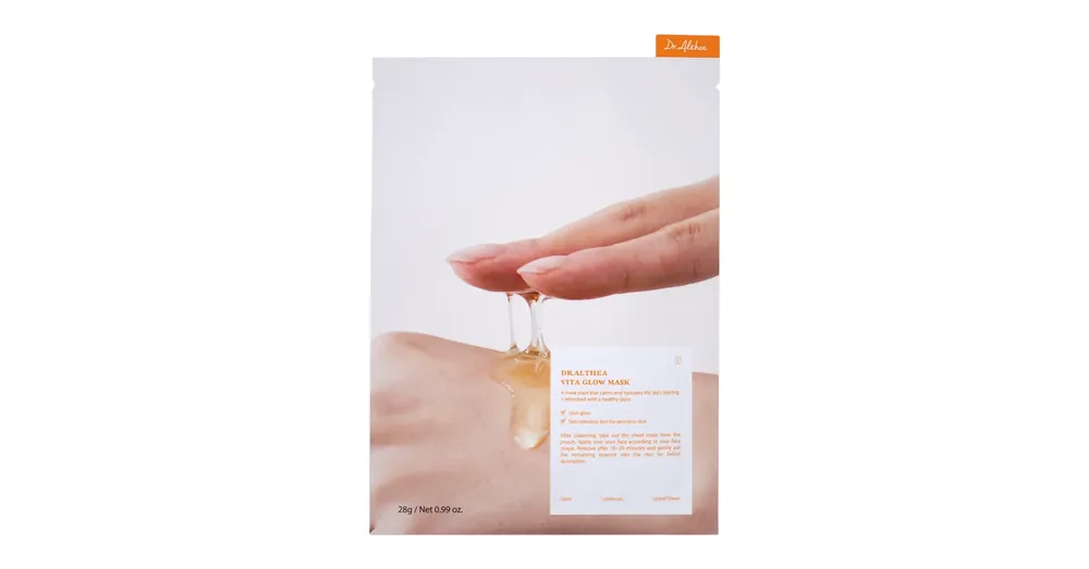 Vásárlói kedvenc Dr.Althea Vita Glow Mask – Tápláló Textil Maszk 1db/27ml