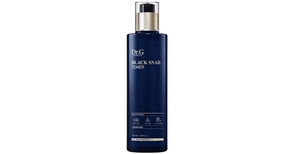 Dr. G Black Snail Toner – Hidratáló Toner Fekete Csigaszűrlettel 150ml Kiárusítás