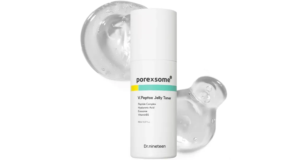Dr. Nineteen PoreXsome V.Peptox Jelly Toner - Mélyen Hidratáló Zselé Tonik Arcra 150ml Legnépszerűbb