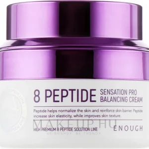 Enough 8 Peptide Sensation Pro Balancing Cream - Anti-aging Krém Peptidekkel 50ml Kedvezmény
