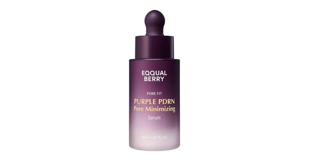EQQUALBERRY Purple PDRN Pore Minimizing Serum - Pórusösszehúzó Szérum 30ml Szuper akció