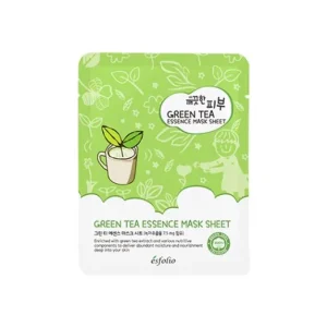 Esfolio Pure Skin Green Tea Essence Sheet Mask - Szövetmaszk Zöld Teával 25ml Biztonságos fizetés