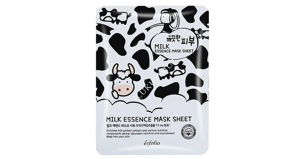Esfolio Pure Skin Milk Essence Mask Sheet - Szövetmaszk Tejfehérje Kivonattal 25ml Vedd meg most