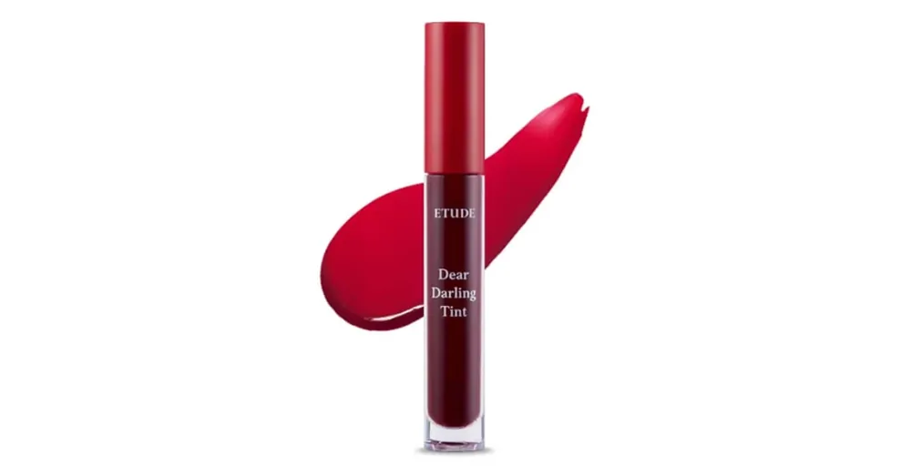 Biztonságos fizetés ETUDE Dear Darling Water Gel Tint - Ajakfesték - 05 Dracula Red - 5g