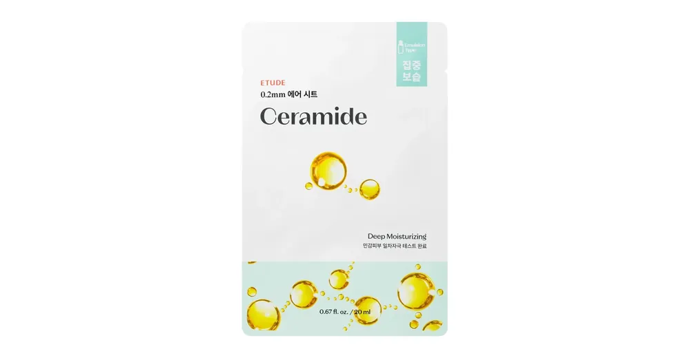 Etude 0.2 Therapy Air Mask Ceramide - Hidratáló Maszk Ceramidokkal 1db/20ml Biztonságos vásárlás