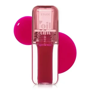 Etude Dear Darling Oil Tint - 03 Neon Pink – Színezett Ajakolaj 4,2g Azonnali szállítás
